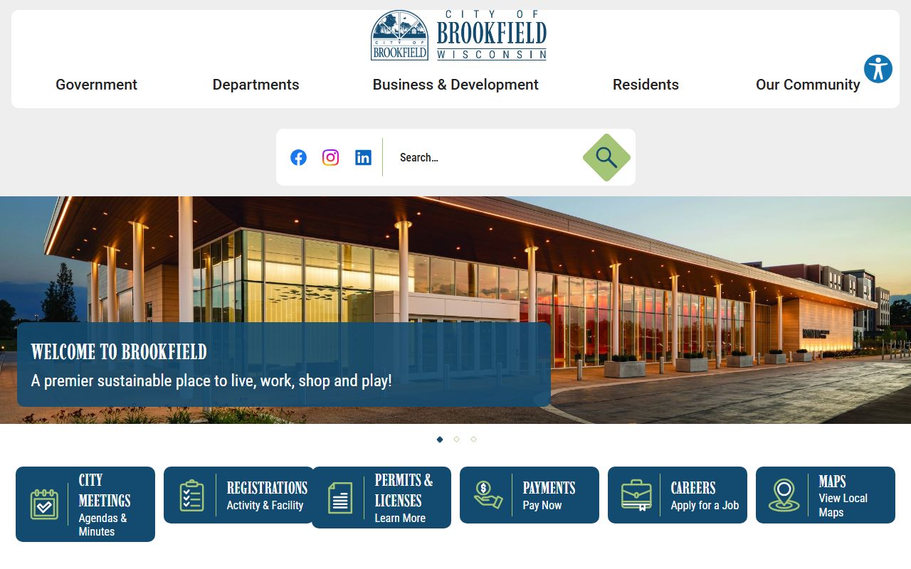 Brookfield Court Records city government portal