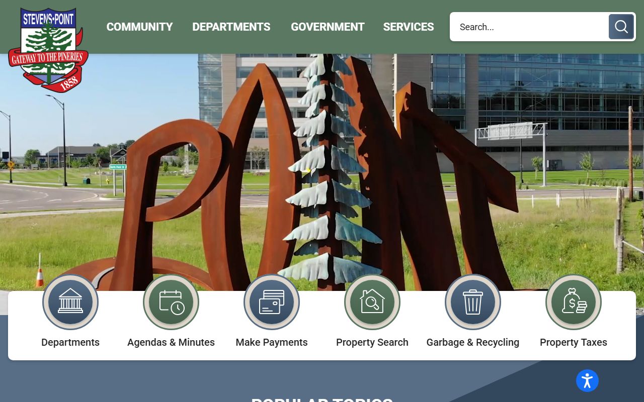 Stevens Point Court Records city government portal