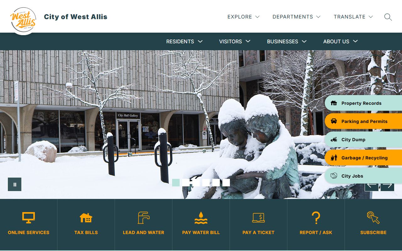 West Allis Court Records city government portal