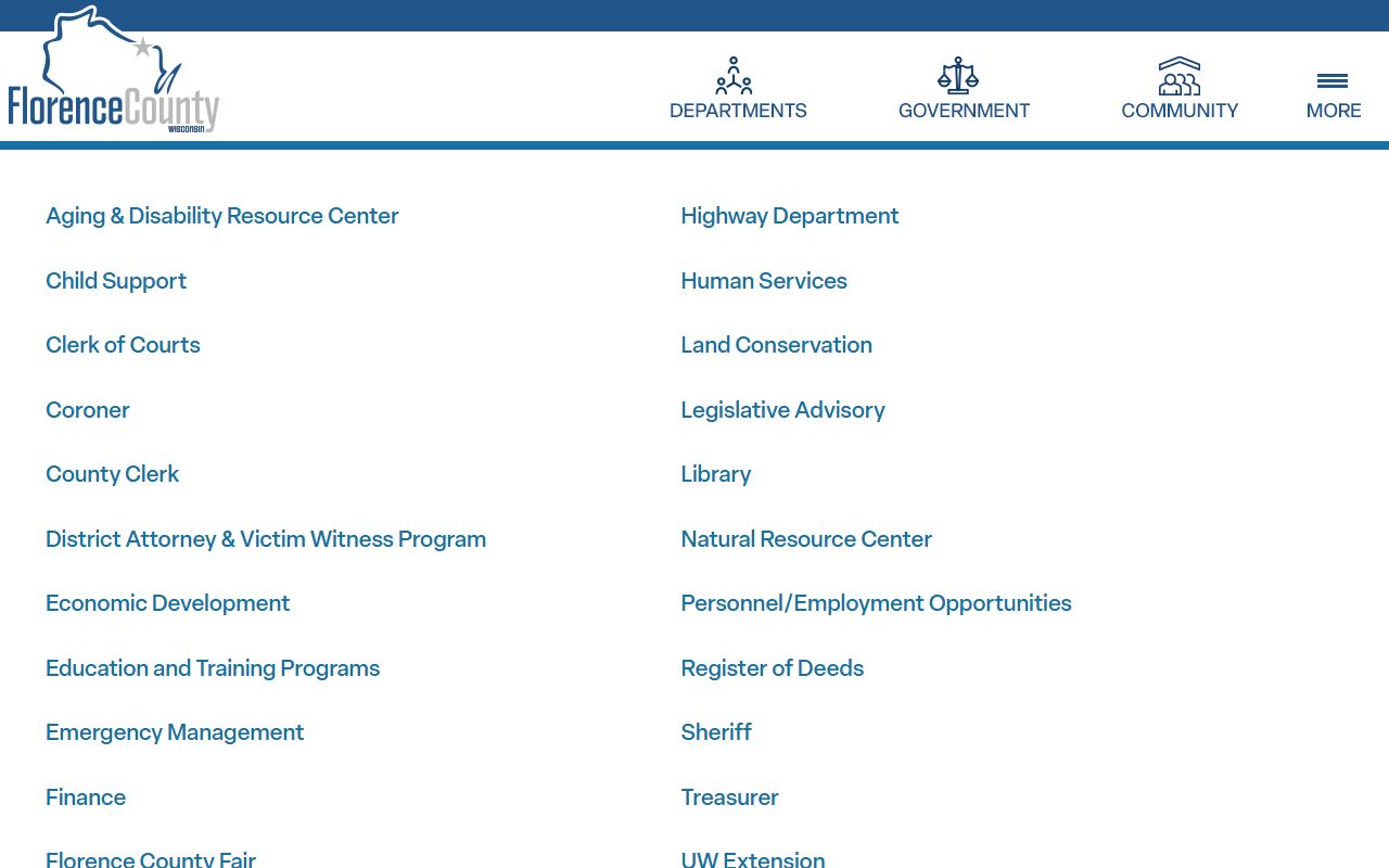 Florence County Court Records clerk office