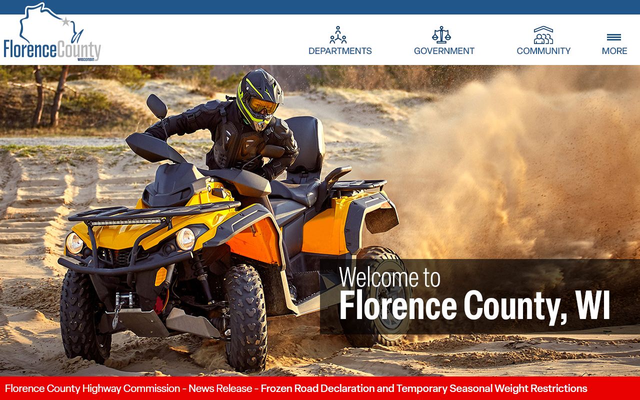 Florence County Court Records county government portal