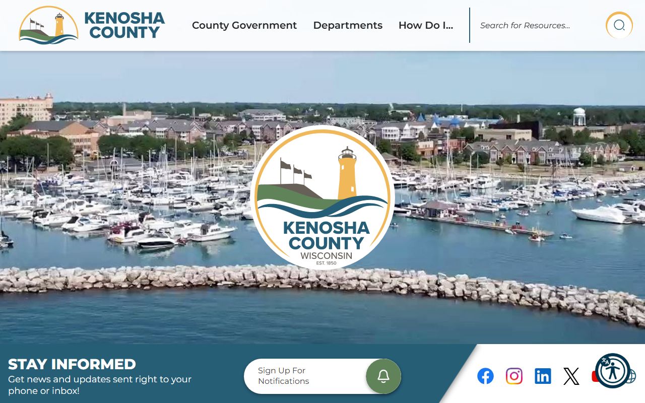 Kenosha Court Records county government portal