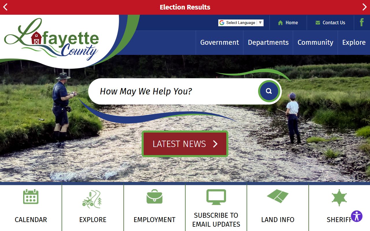 Lafayette County Court Records county government portal