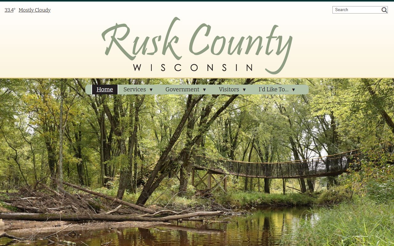 Rusk County Court Records county government portal