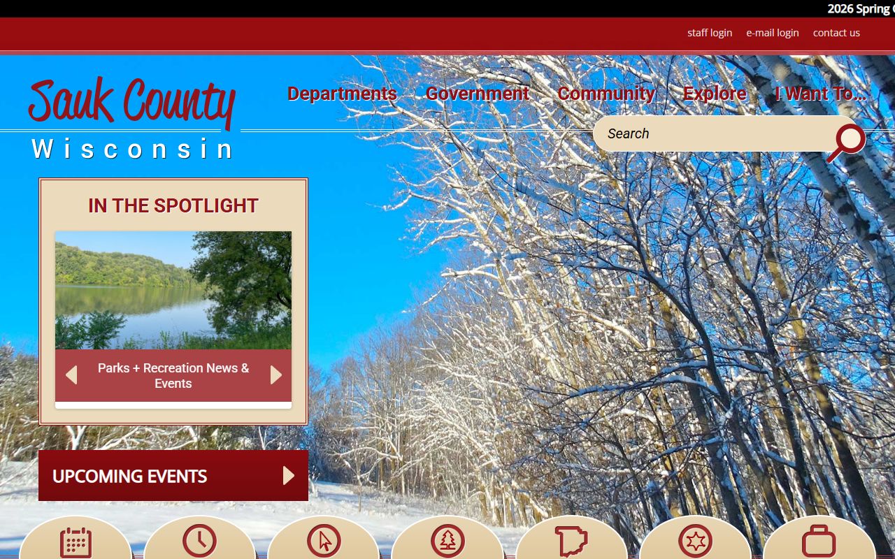 Sauk County Court Records county government portal