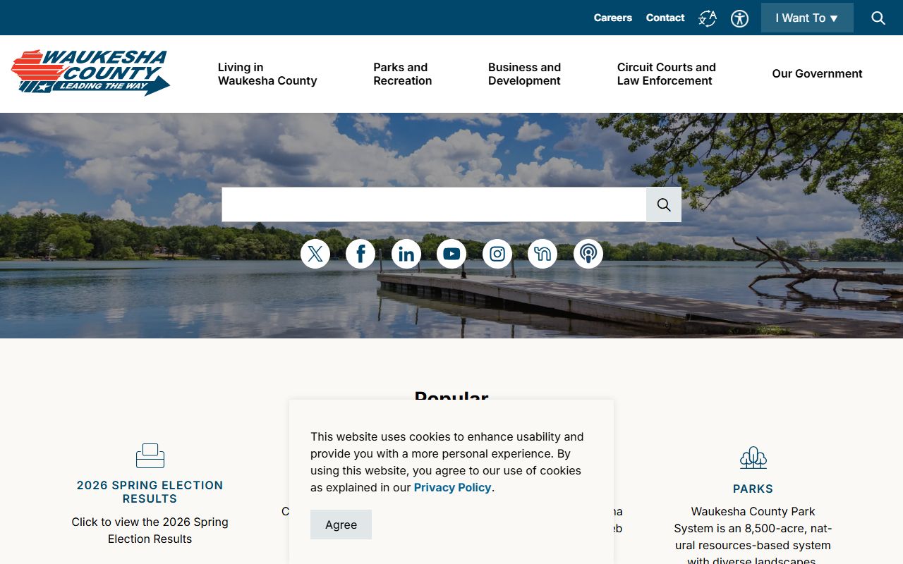 Waukesha County Court Records county government portal