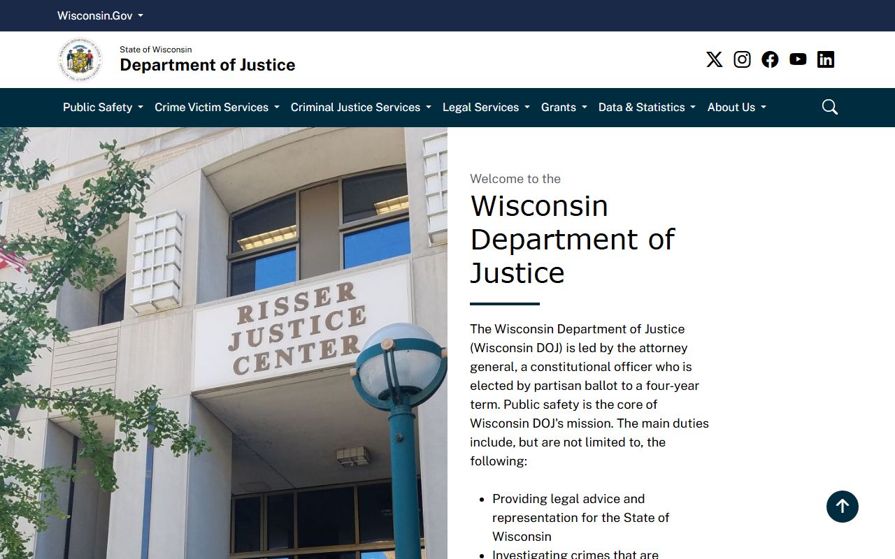 Wisconsin Court Records Wisconsin DOJ crime information bureau