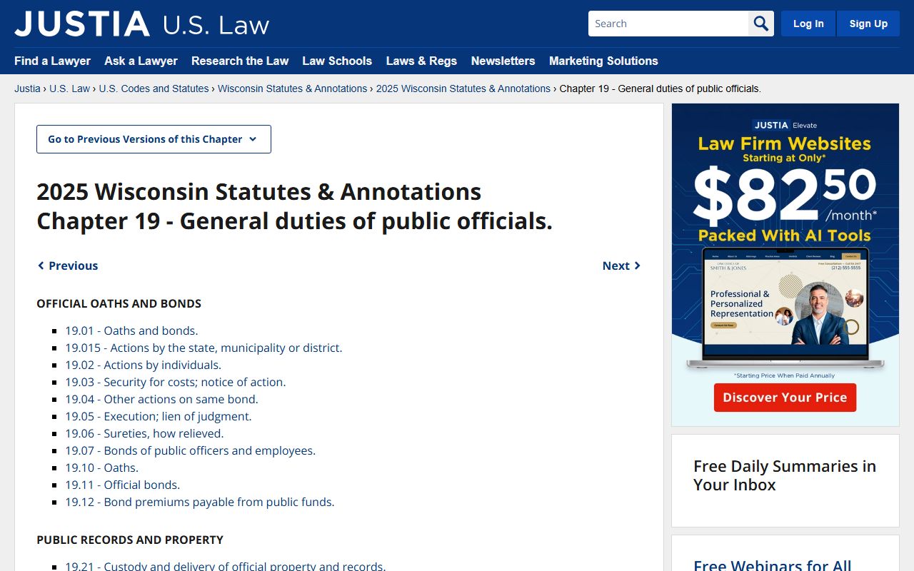 Wisconsin Court Records Wisconsin public records law